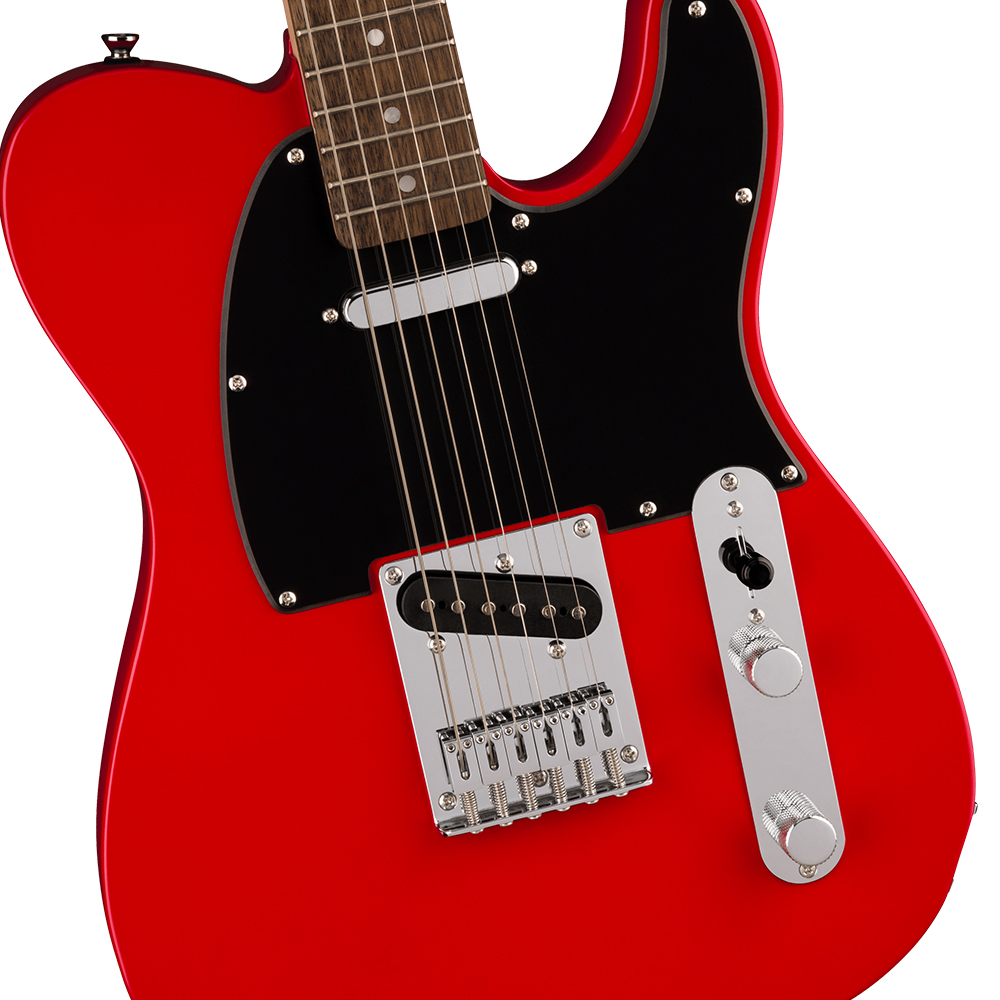 Foto 4 pulgar | Guitarra Eléctrica Fender 373451558 color Rojo Squier Sonic Telecaster Torino Red