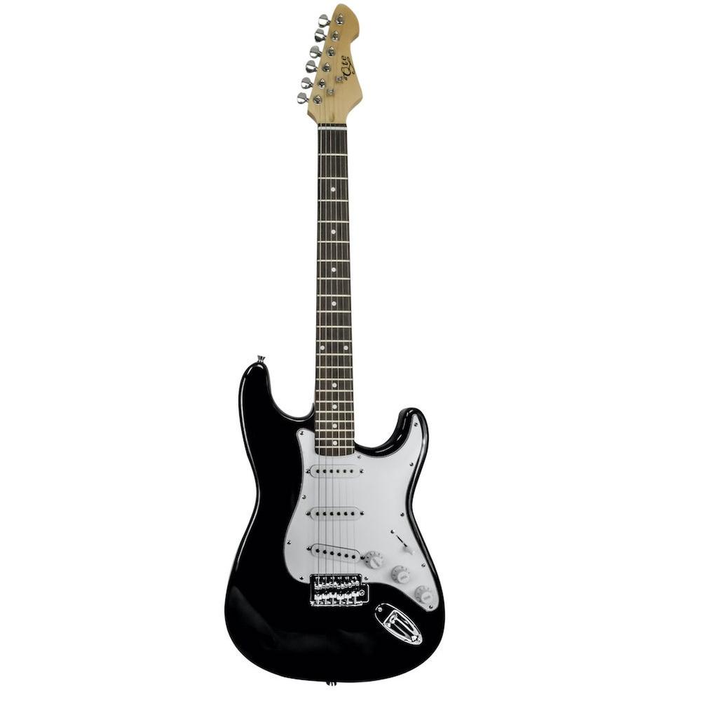 Guitarra Eléctrica Romms Negro Qte Sss