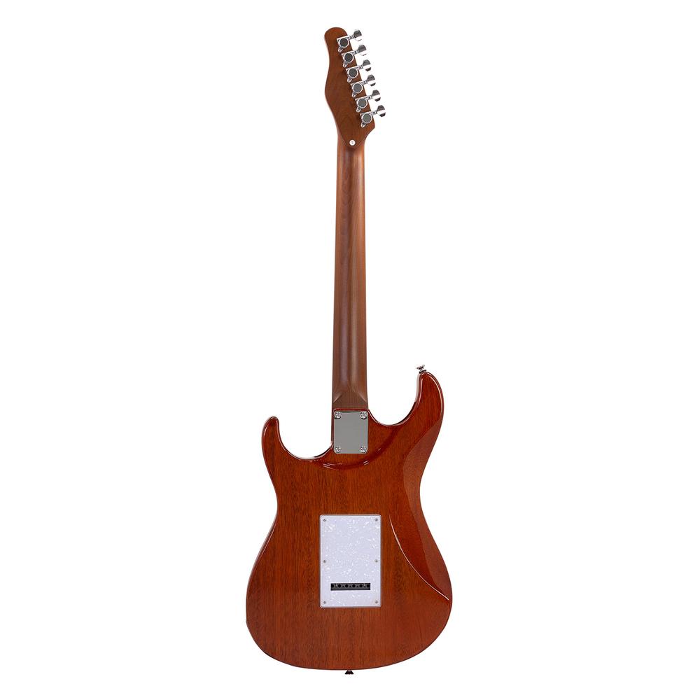 Foto 4 pulgar | Guitarra Eléctrica Babilon Leggend Amarilla Serie Unique con Case