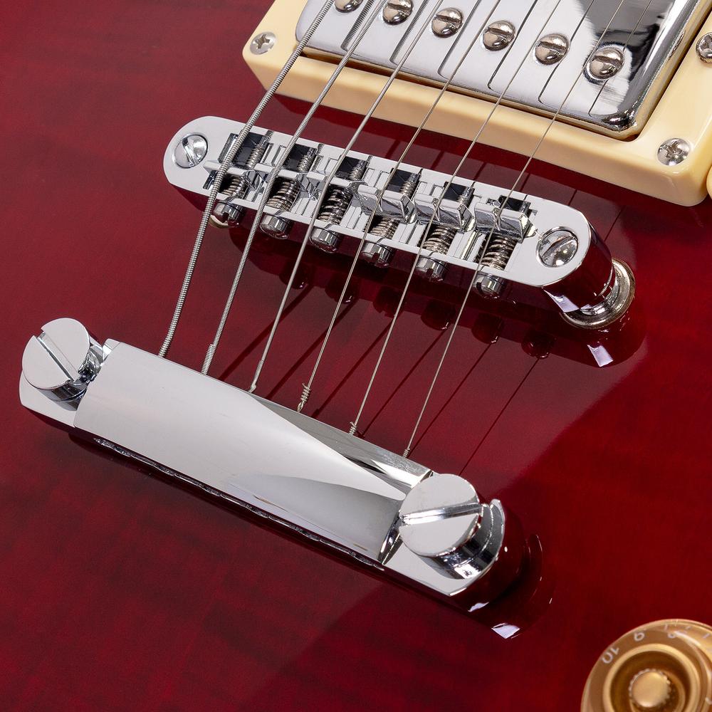 Foto 5 | Guitarra Eléctrica Serie Unique Babilon Cosmos-wr Color Vino Con Case