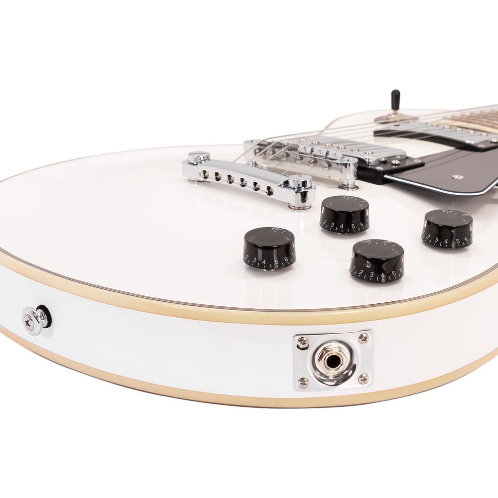 Foto 5 pulgar | Guitarra Eléctrica Babilon Cosmos II Blanca Serie Unique con Case