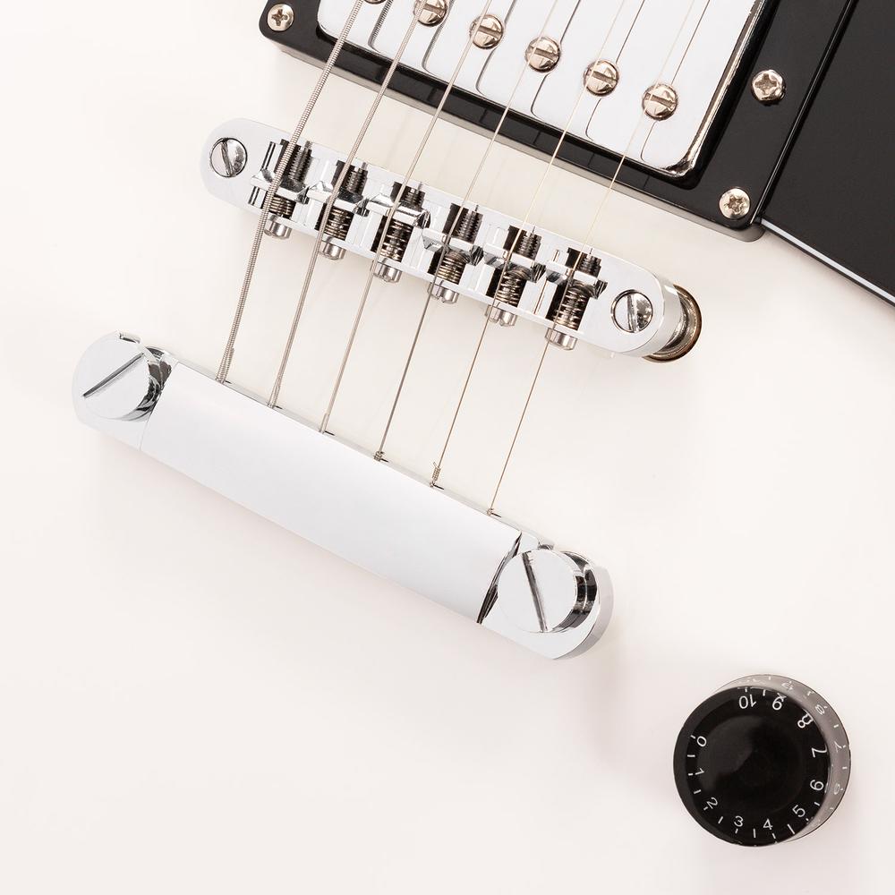 Foto 6 pulgar | Guitarra Eléctrica Babilon Cosmos II Blanca Serie Unique con Case