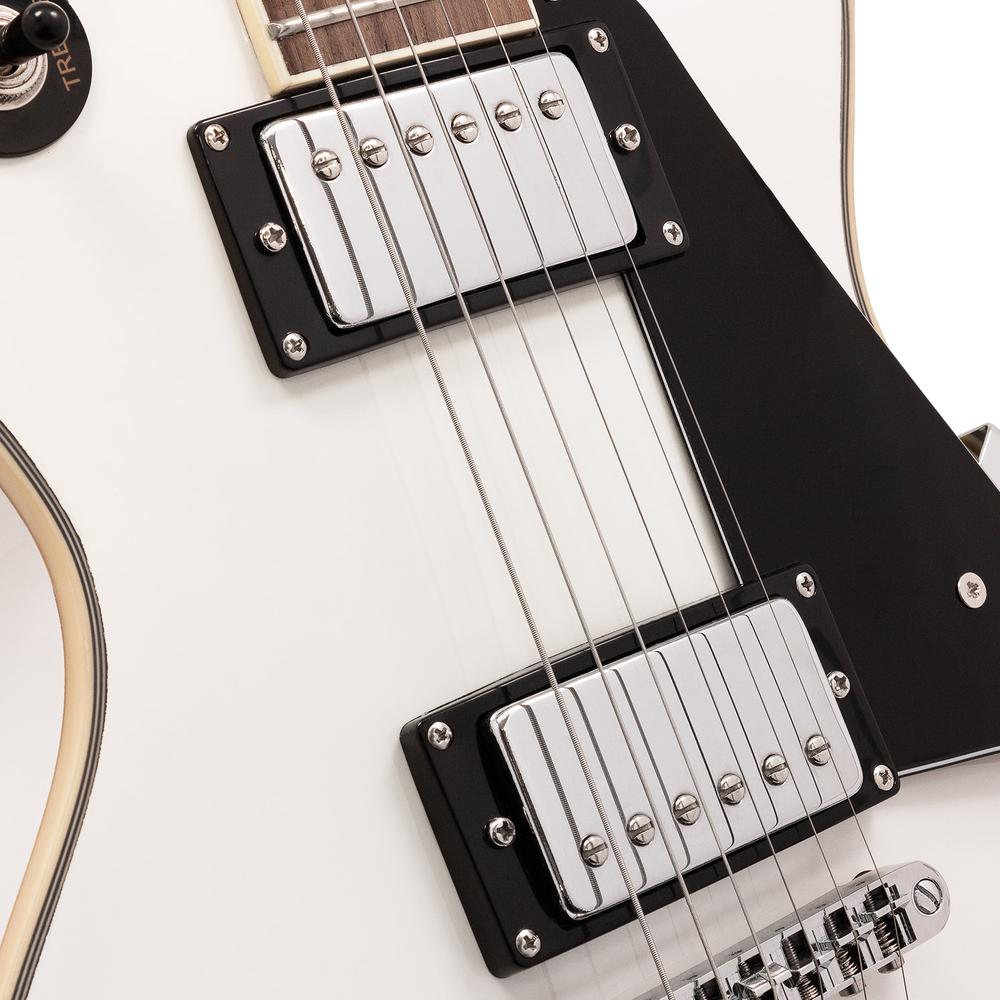 Foto 7 pulgar | Guitarra Eléctrica Babilon Cosmos II Blanca Serie Unique con Case