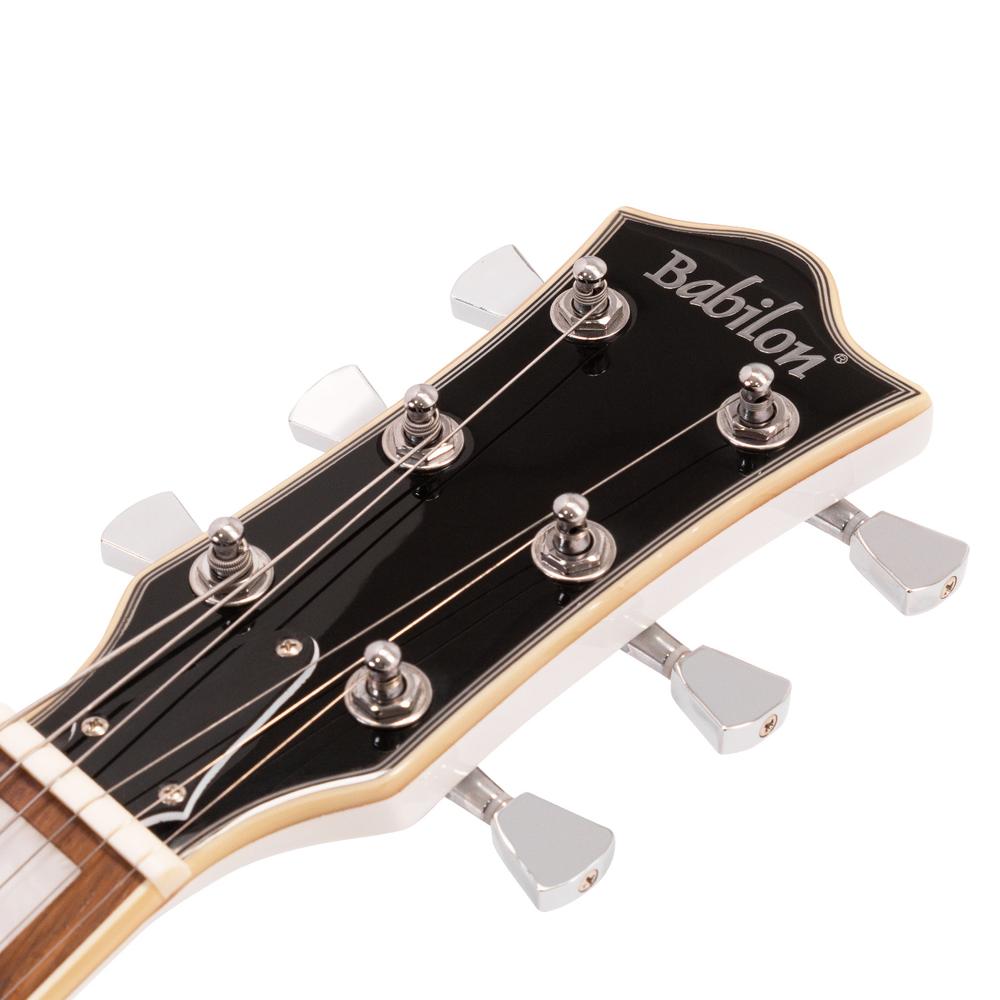 Foto 8 | Guitarra Eléctrica Babilon Cosmos II Blanca Serie Unique con Case