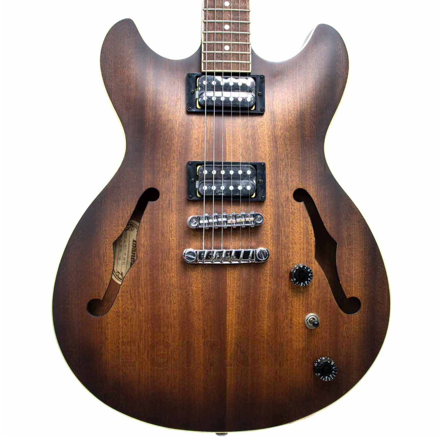Foto 2 | Guitarra Eléctrica Ibanez As Artcore As53 Semi Hollow de Sapele Tobacco Flat con Diapasón de Nogal