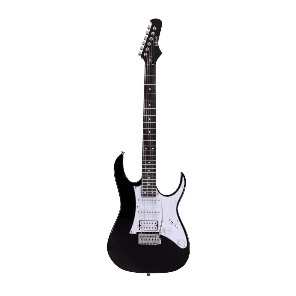 Guitarra Eléctrica Babilon Burgos-bk Color Negro 24 Trastes