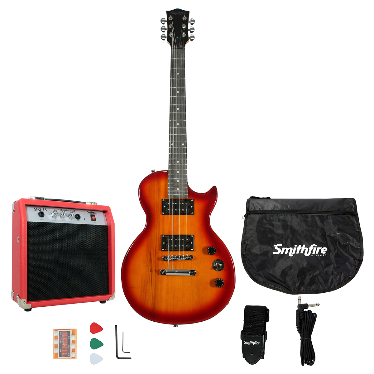 Foto 5 pulgar | Guitarra Eléctrica Amplificador Smithfire Lp100 Pack Csu Paq