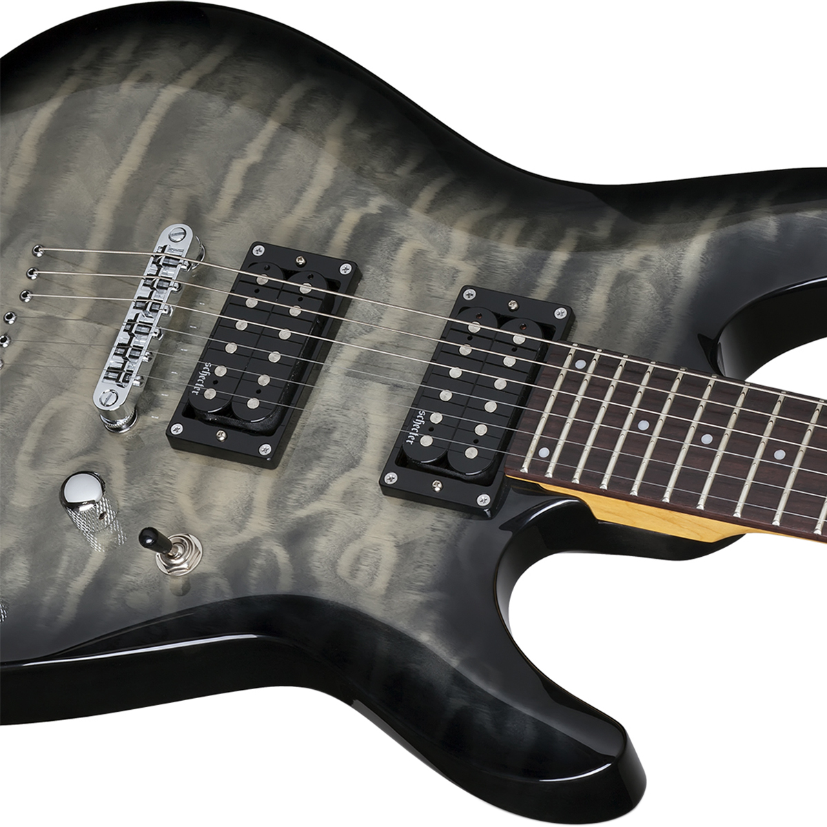 Foto 5 | Guitarra Eléctrica Zurda Schecter C-6 Plus LH CHB 6 Cuerdas