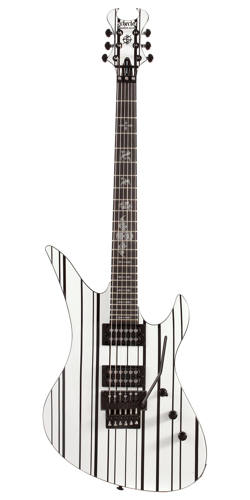 Guitarra Eléctrica Schecter Synyster Standar Whi Sólida Blanco