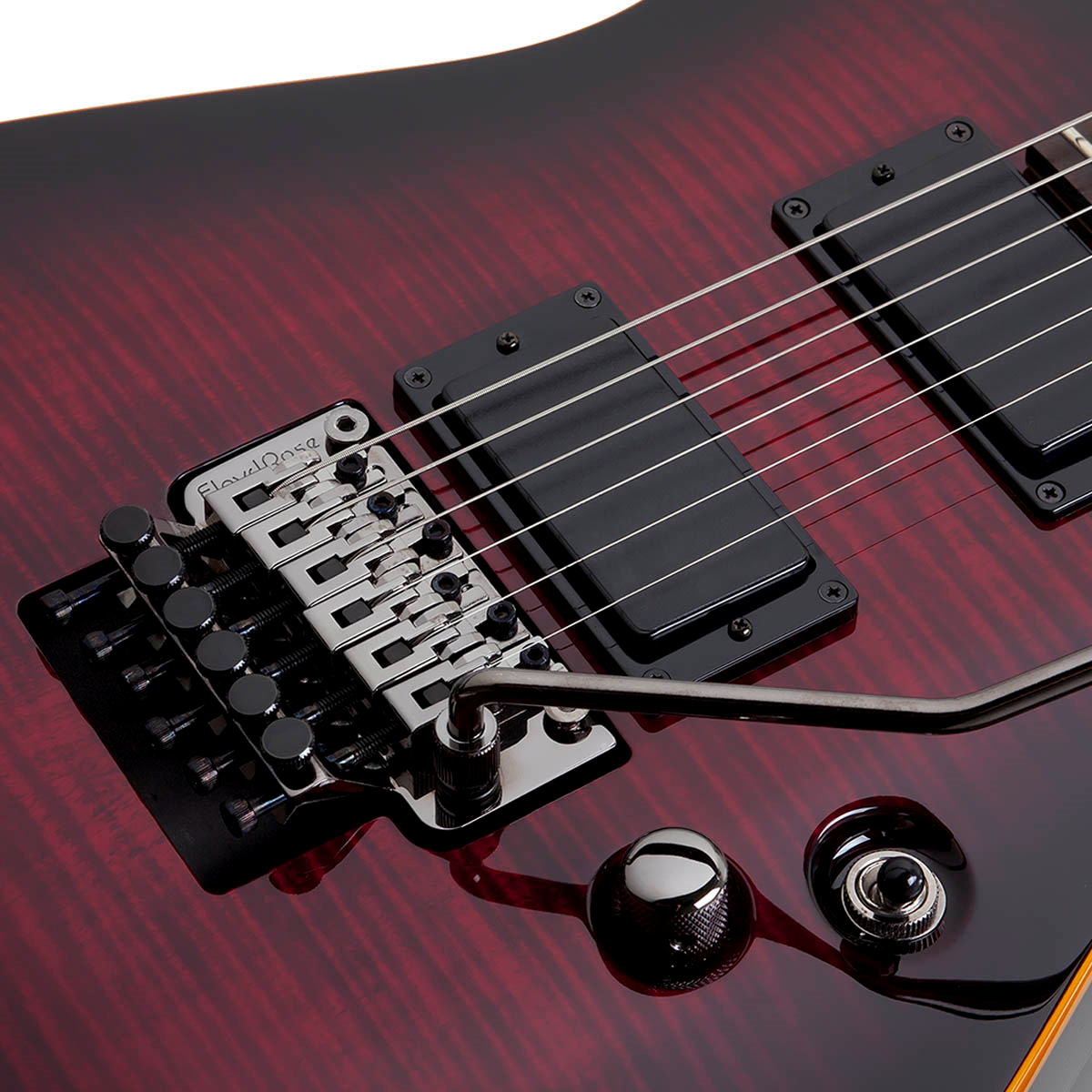 Foto 4 pulgar | Guitarra Eléctrica Schecter Demon 6 FR CRB Floyd Rose 6 Cuerdas