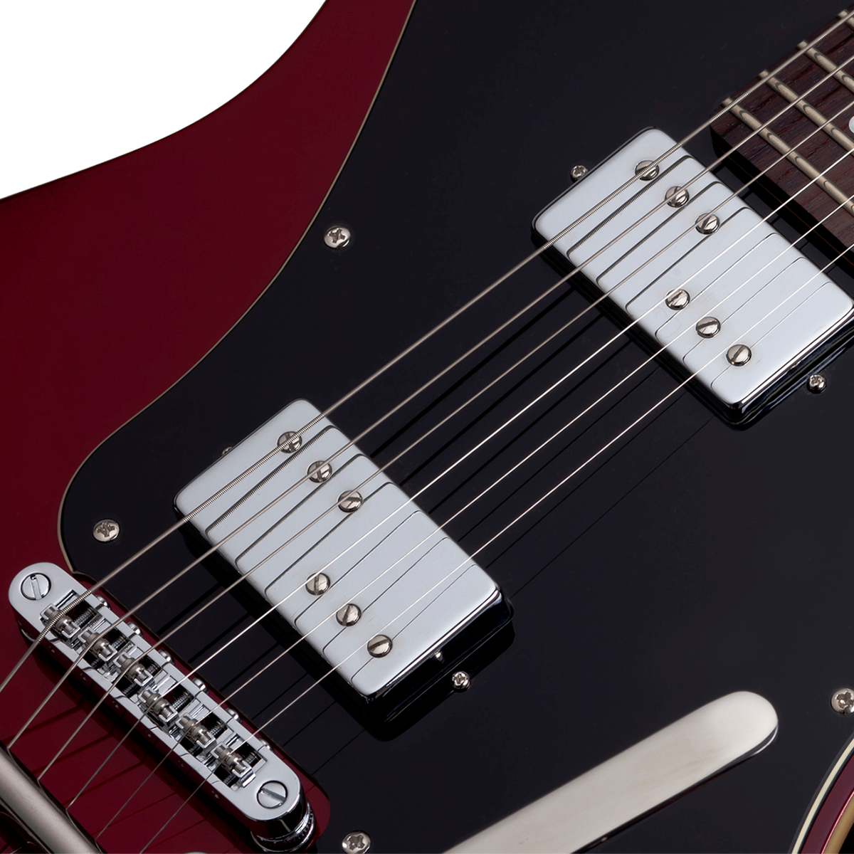 Foto 5 | Guitarra Eléctrica Schecter Pt Fastback II B MRD Rojo Metal