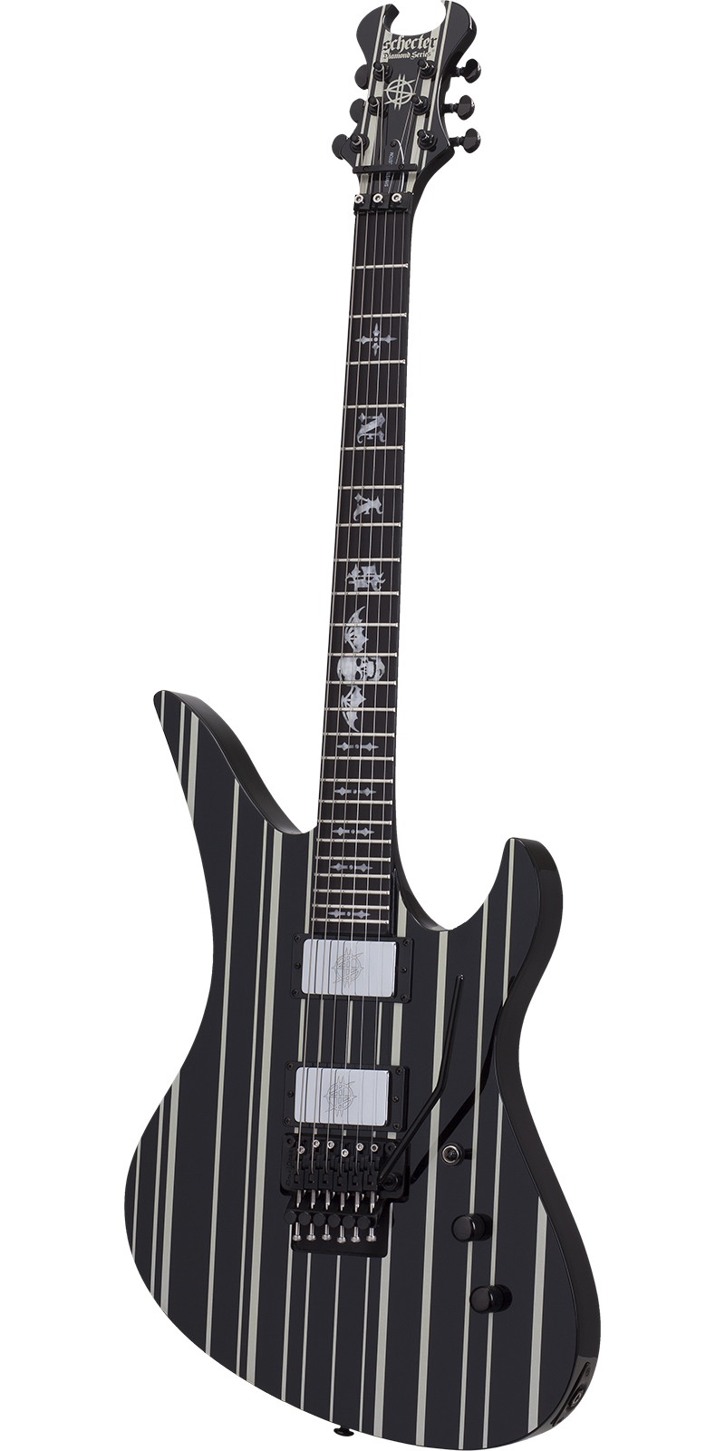 Foto 3 pulgar | Schecter Synyster Custom Guitarra Eléctrica Sólida Caoba