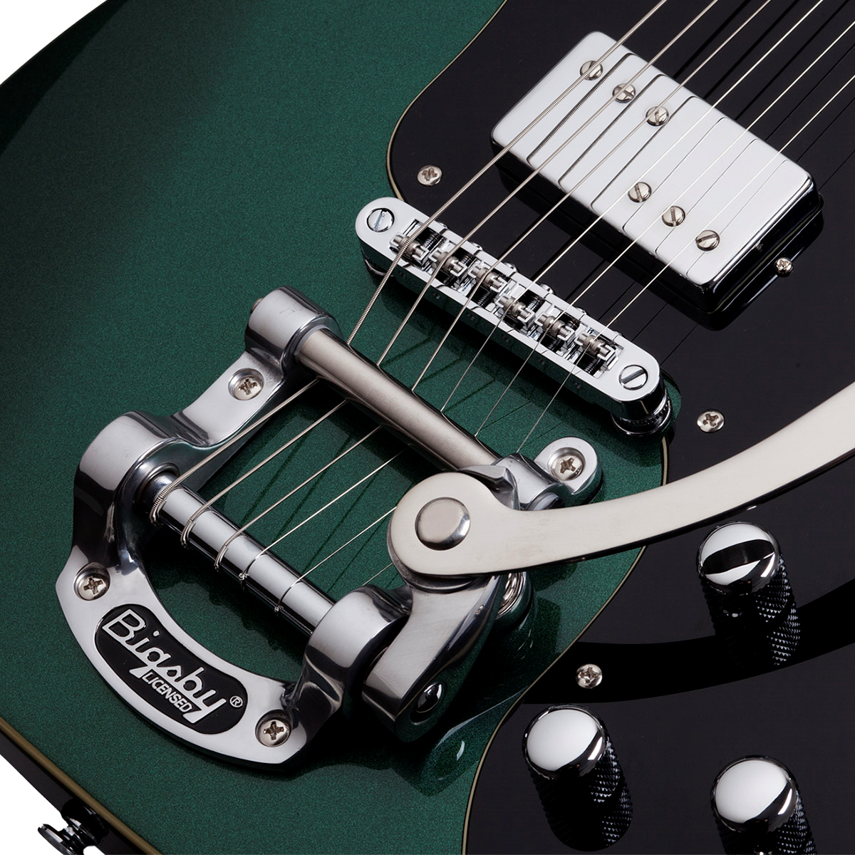 Foto 4 pulgar | Schecter Pt Fastback Ii B Deg Guitarra Eléctrica Sólid Verde