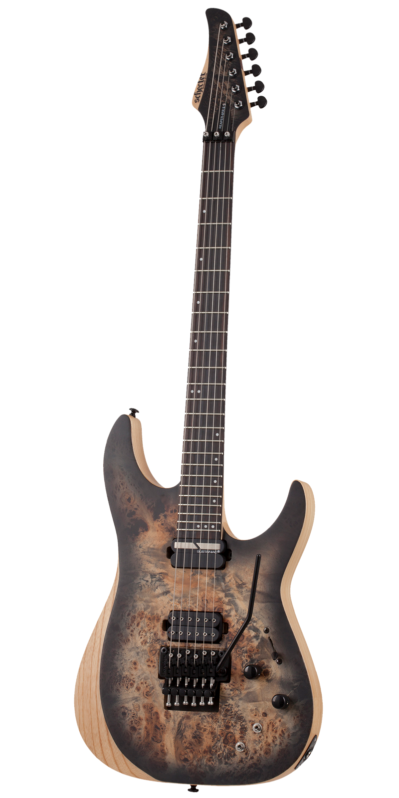 Foto 1 | Schecter Reaper6 Fr S Cbu Guitarra Eléctrica Sólida Charcoal