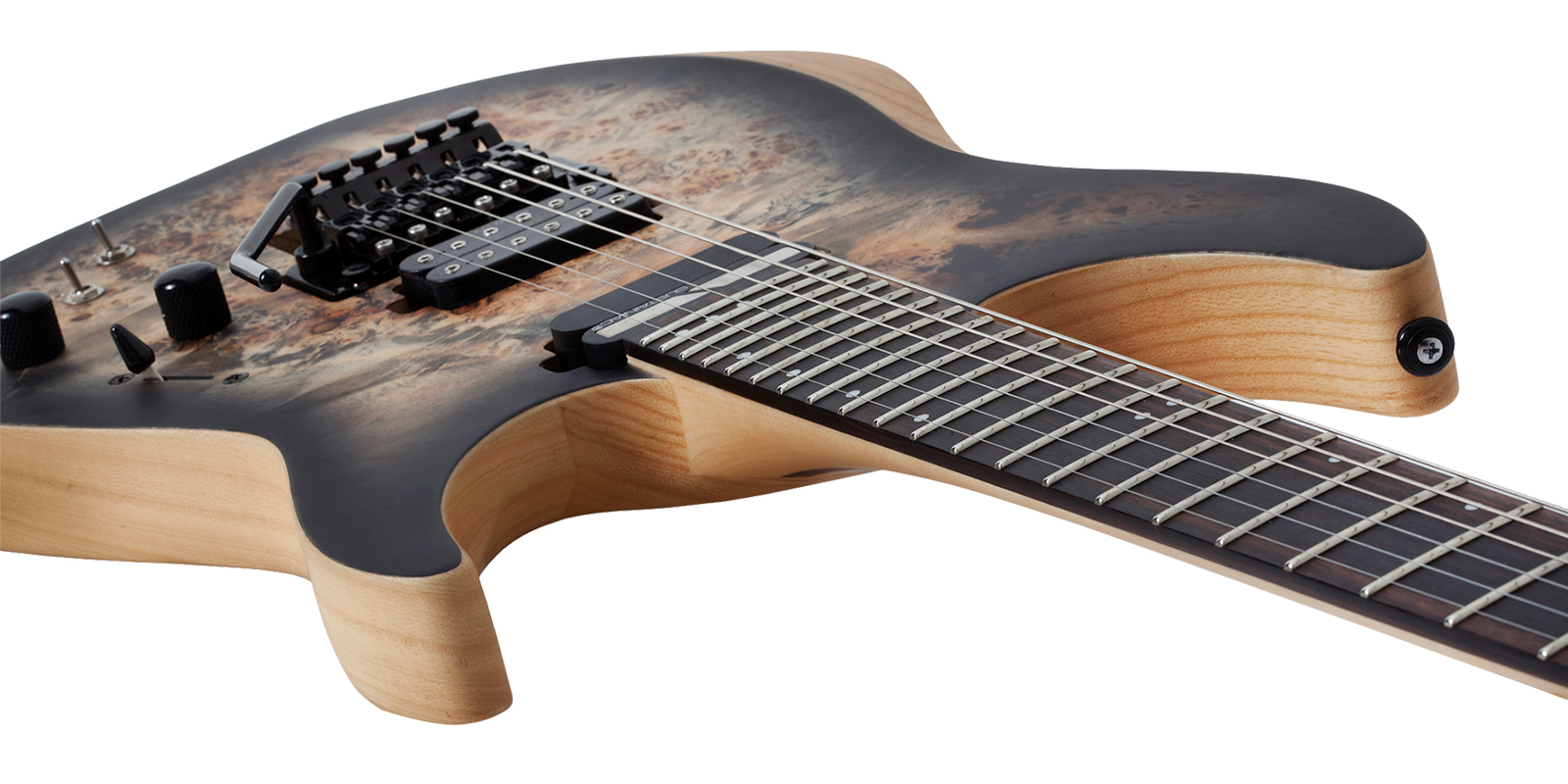 Foto 2 | Schecter Reaper6 Fr S Cbu Guitarra Eléctrica Sólida Charcoal