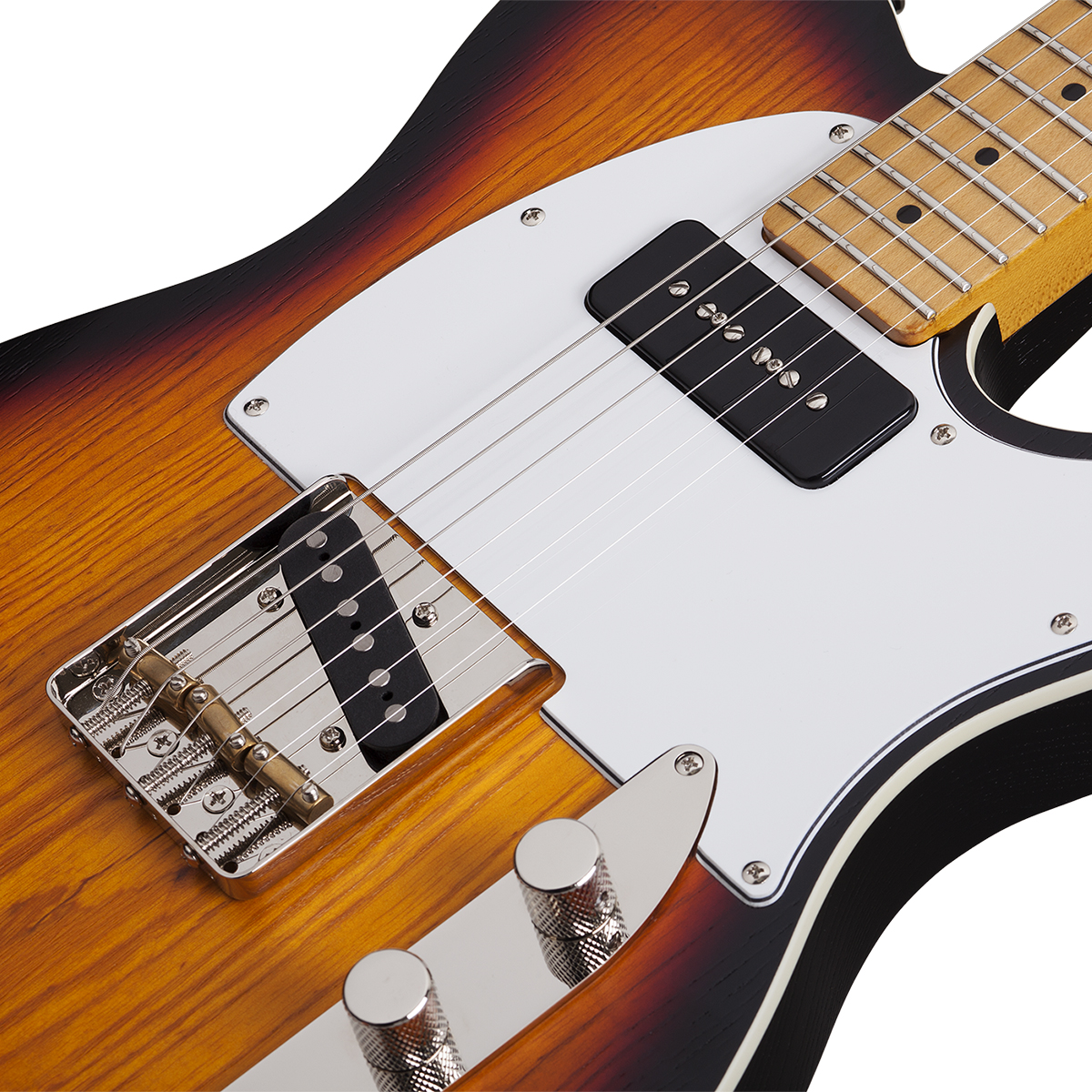 Foto 6 | Schecter Pt Special 3tp Guitarra Eléctrica Sólida Sunburst P