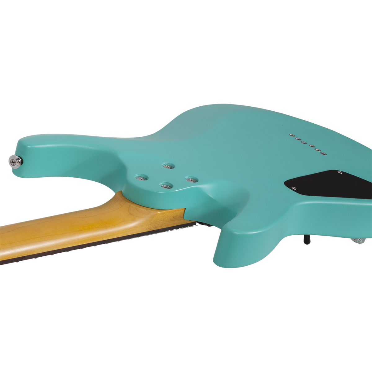 Foto 6 pulgar | Schecter C-6 Deluxe Saq Guitarra Eléctrica Sólida Satin Aqua