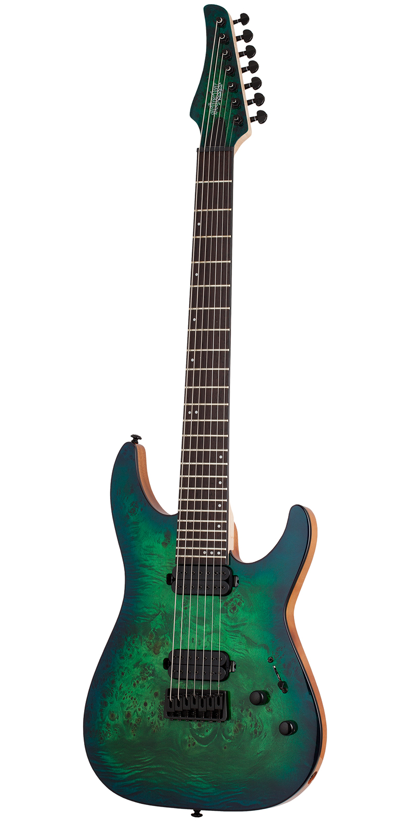 Foto 2 pulgar | Schecter C7 Pro Aqb Guitarra Eléctrica Sólida 7 Cuerdas Aqua