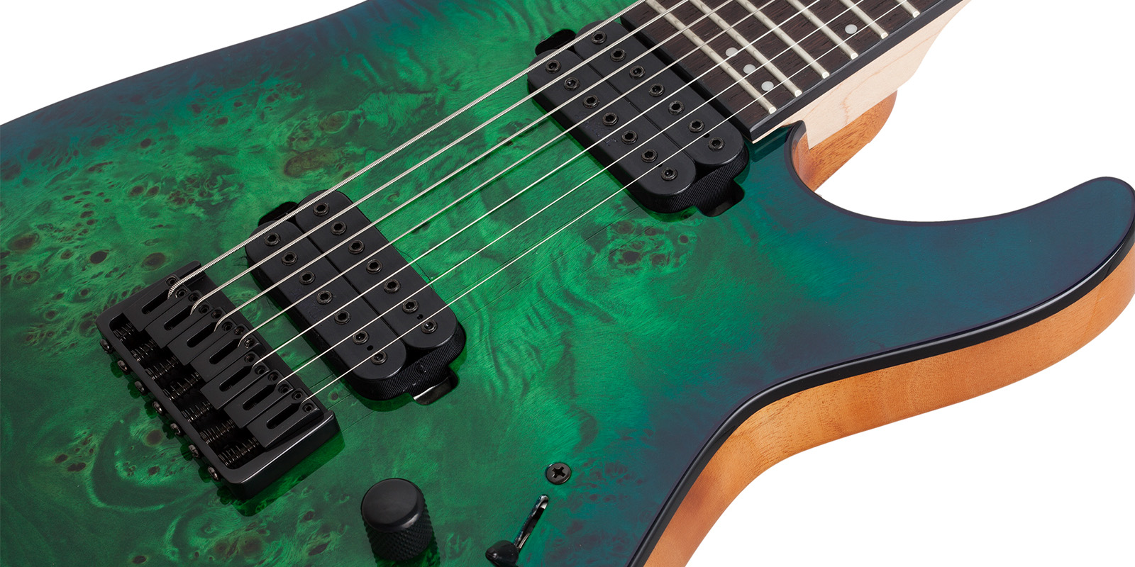 Foto 4 pulgar | Schecter C7 Pro Aqb Guitarra Eléctrica Sólida 7 Cuerdas Aqua