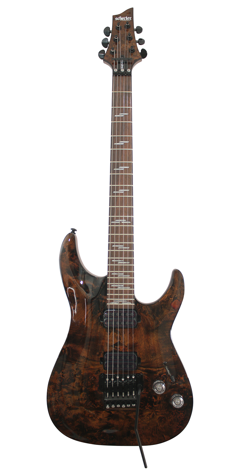 Foto 2 pulgar | Schecter Omen Elite-6 Fr Guitarra Eléctrica Sólida Charcoal