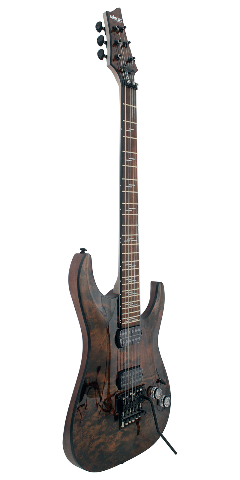 Foto 3 pulgar | Schecter Omen Elite-6 Fr Guitarra Eléctrica Sólida Charcoal