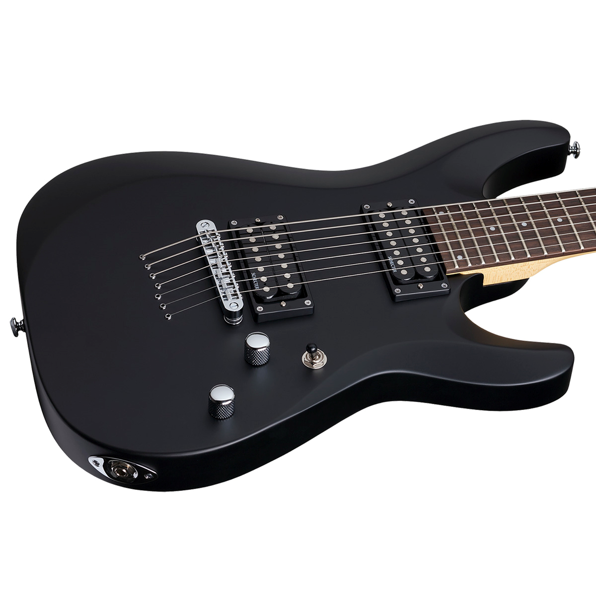 Foto 5 pulgar | Schecter C-7 Deluxe Sbk Guitarra Eléctrica 7 Cuerdas