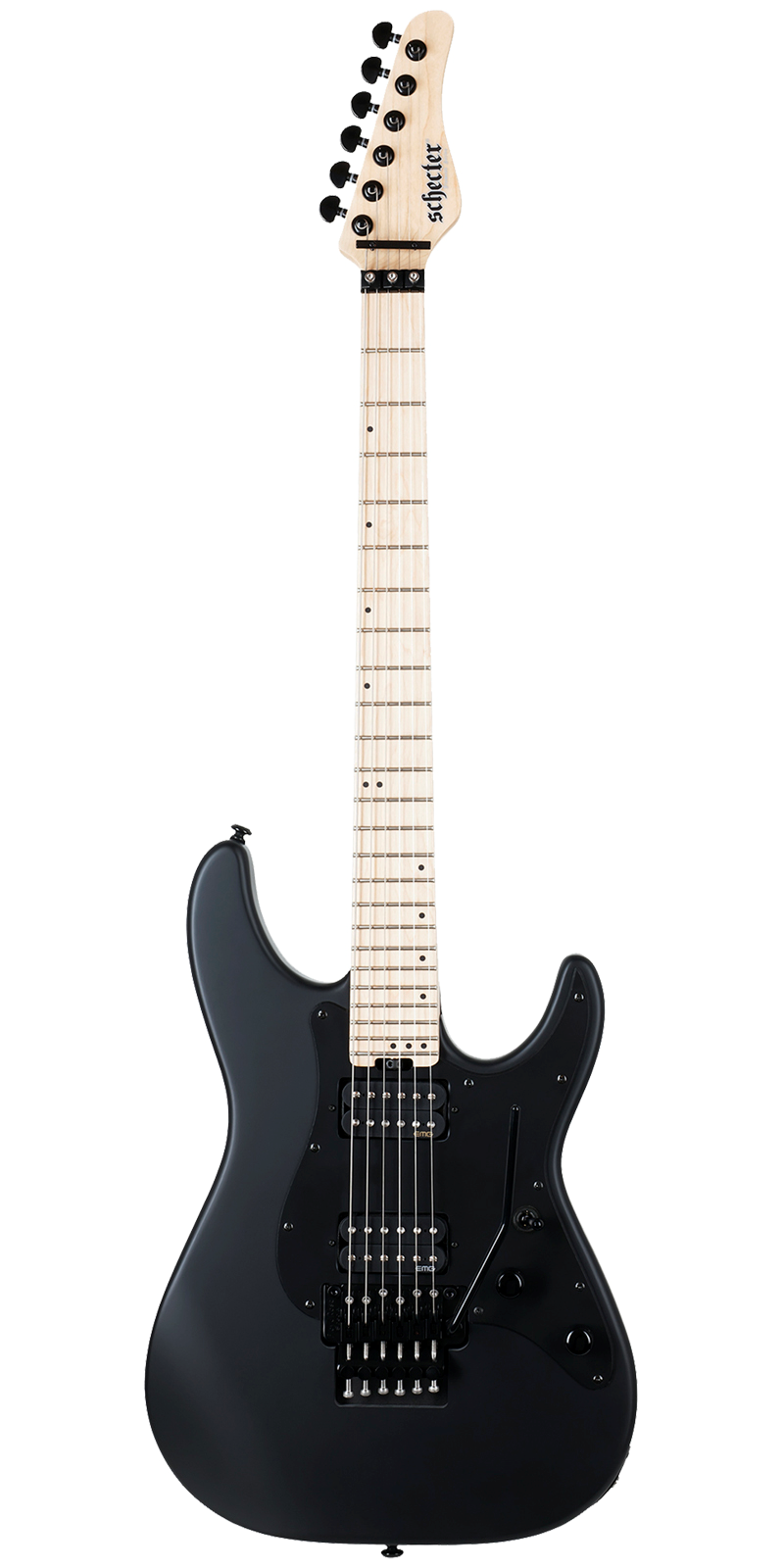 Schecter Sun Valley Ssfr Sbk Guitarra Eléctrica Sólida Negro