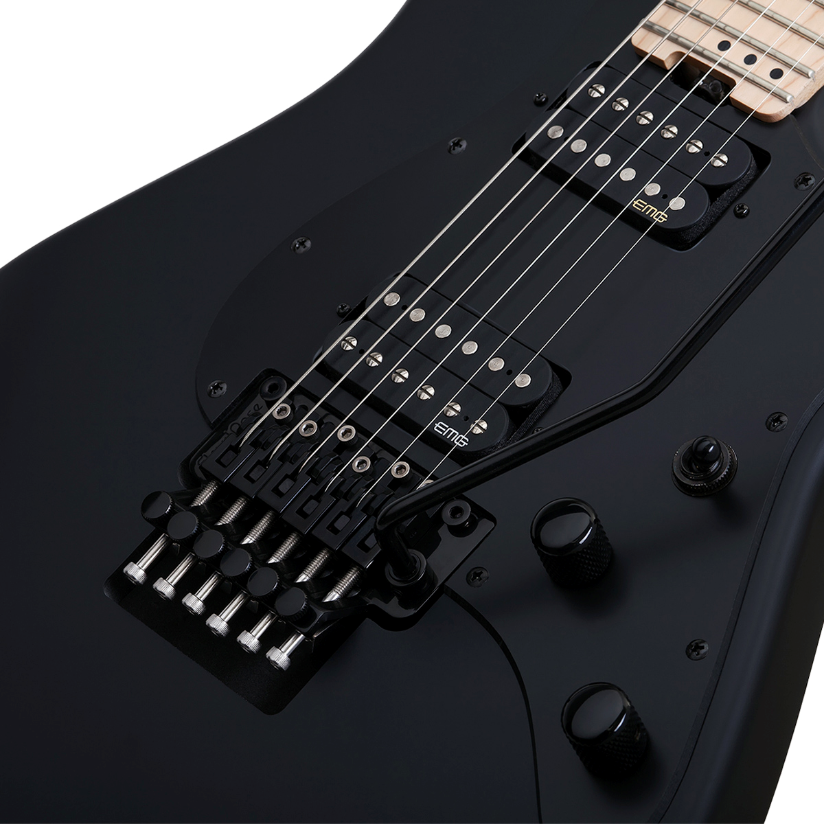 Foto 6 pulgar | Schecter Sun Valley Ssfr Sbk Guitarra Eléctrica Sólida Negro