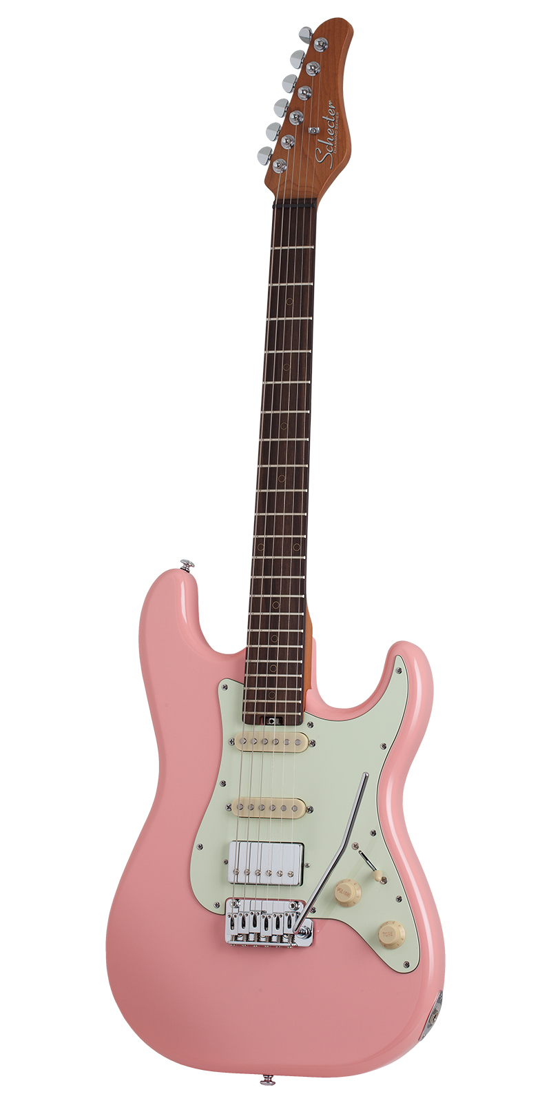 Schecter Nick J Trad-hss Aco Guitarra Eléctrica Sólida Coral