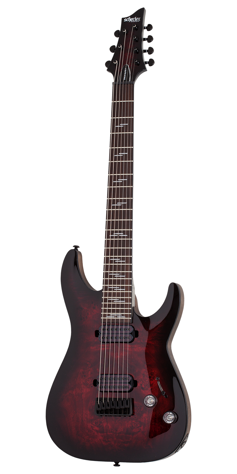 Schecter Omen Elite-7 Beb Guitarra Eléctrica Sólida Black C