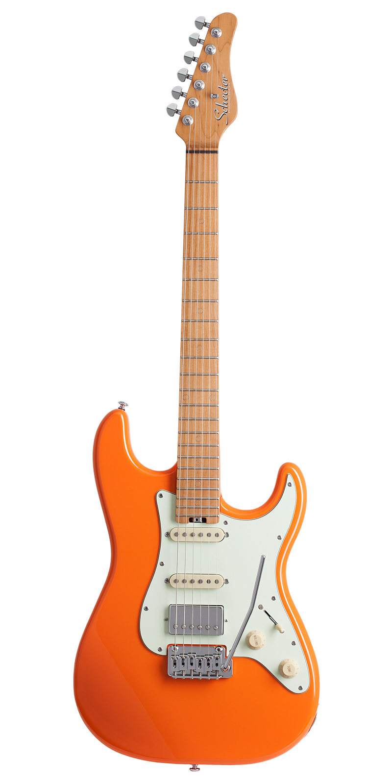 Schecter Nick J. Trad-hss Aor Guitarra Eléctrica A Orange