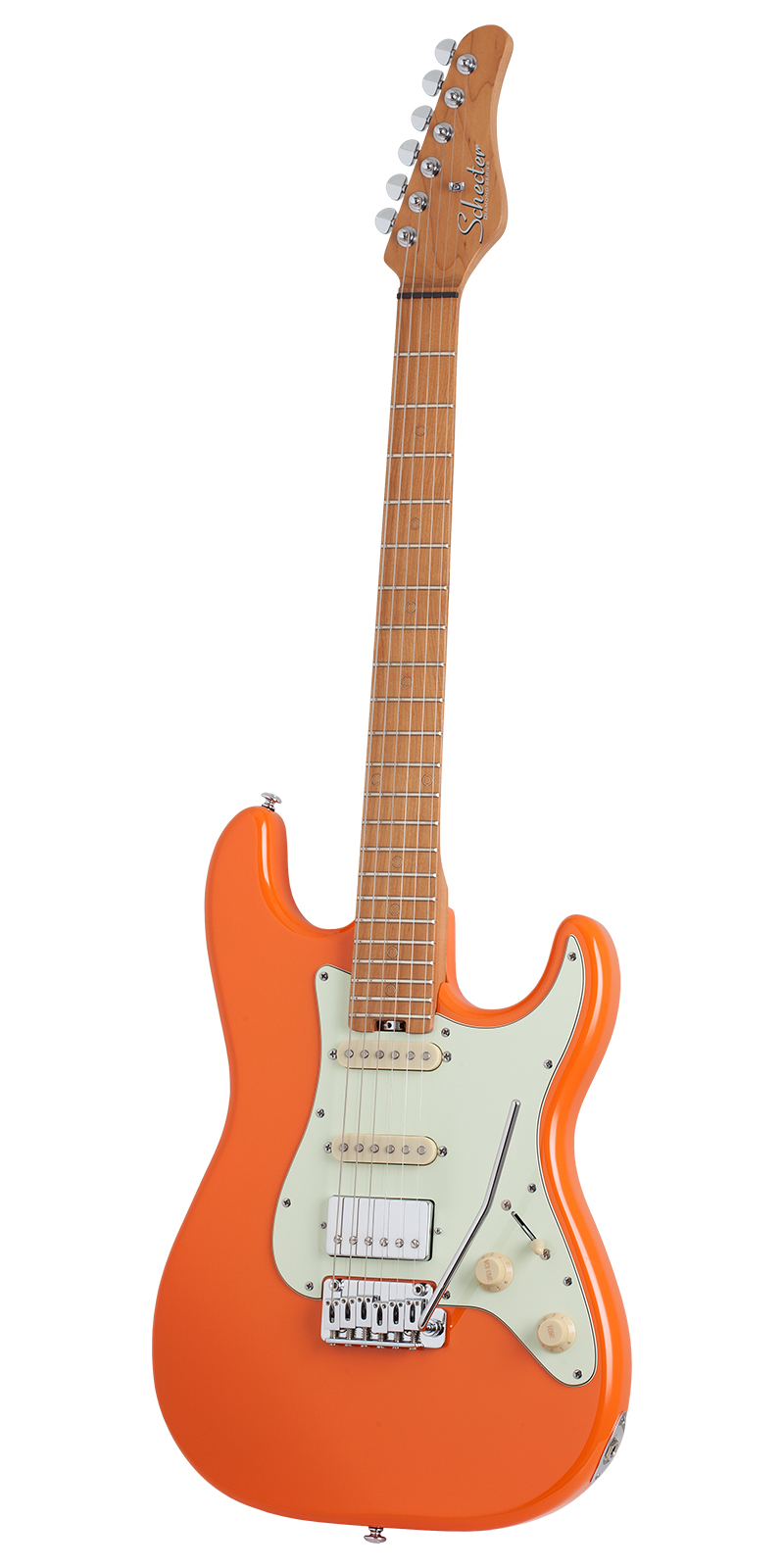 Foto 2 | Schecter Nick J. Trad-hss Aor Guitarra Eléctrica A Orange