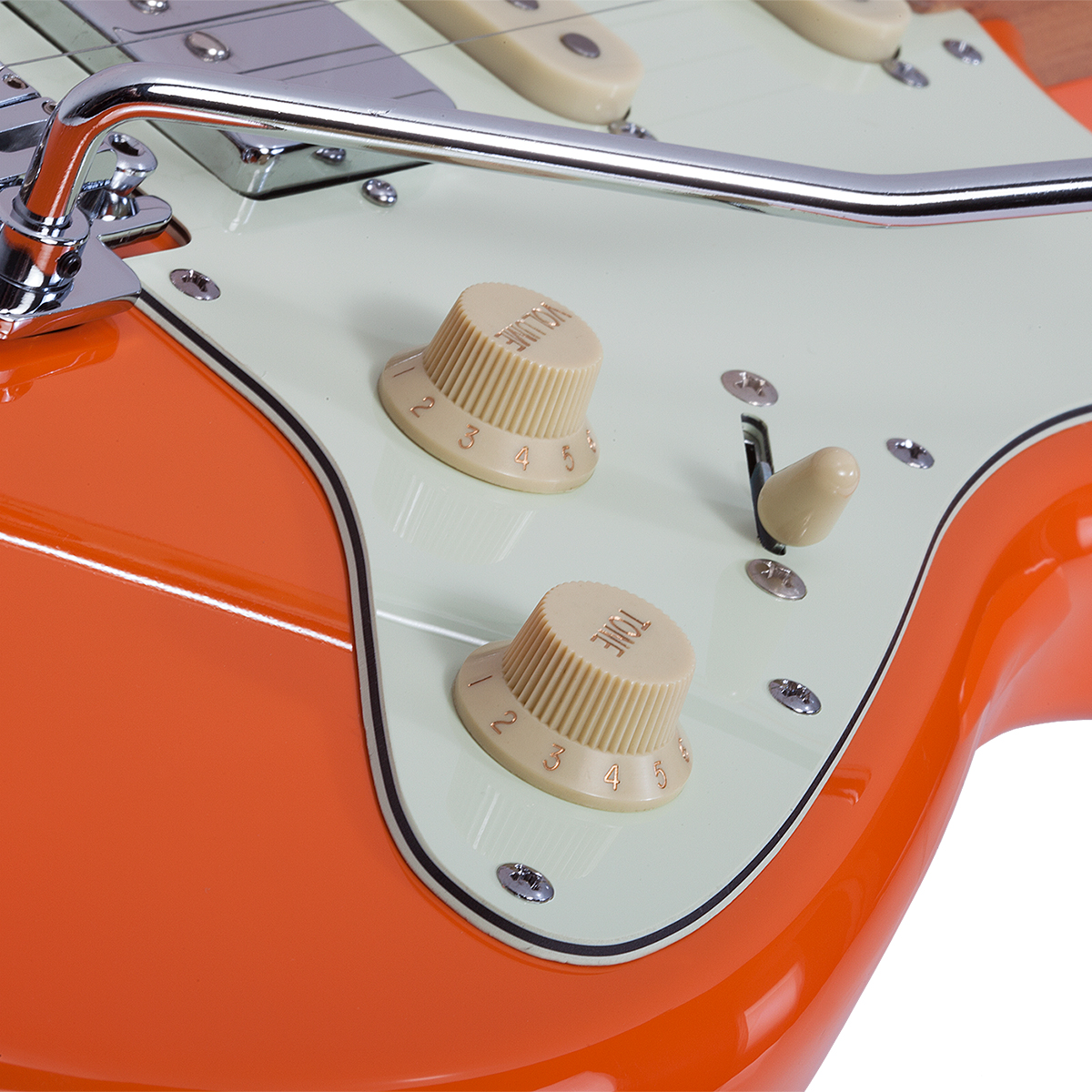 Foto 4 | Schecter Nick J. Trad-hss Aor Guitarra Eléctrica A Orange