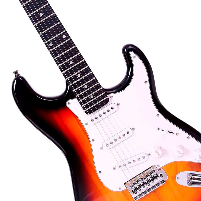 Foto 3 pulgar | Guitarra Eléctrica Kaiser 6 Cuerdas 39" Stratocaster Sunburst