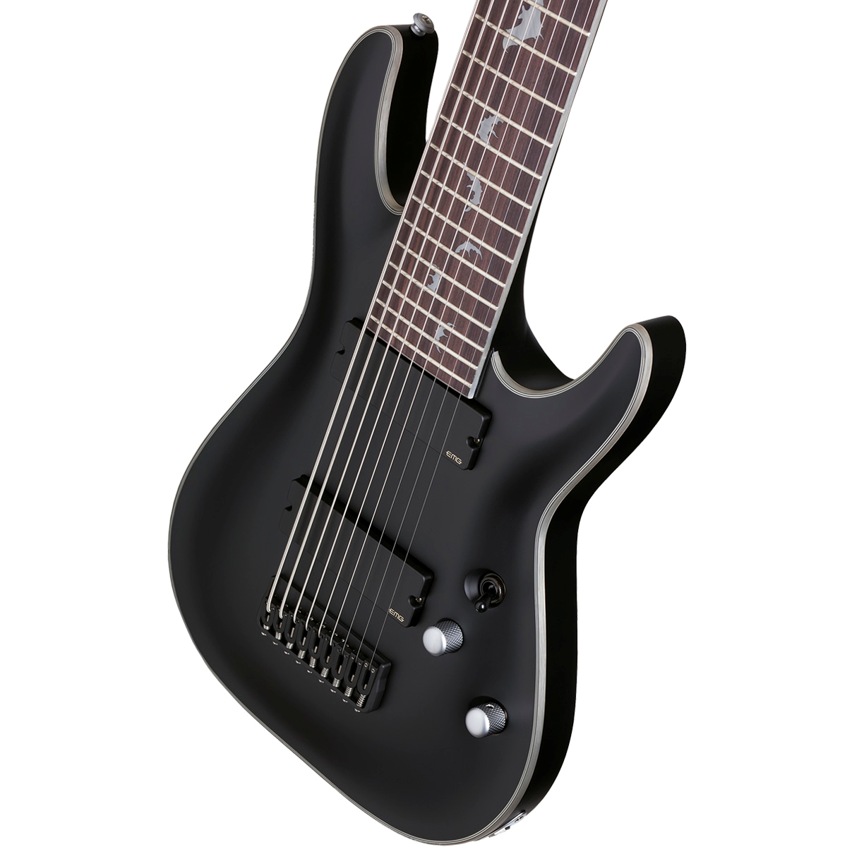 Foto 4 pulgar | Guitarra Eléctrica Schecter Damien Platinum 9 Cuerdas Sbk