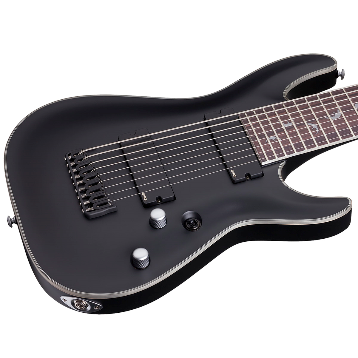 Foto 5 pulgar | Guitarra Eléctrica Schecter Damien Platinum 9 Cuerdas Sbk