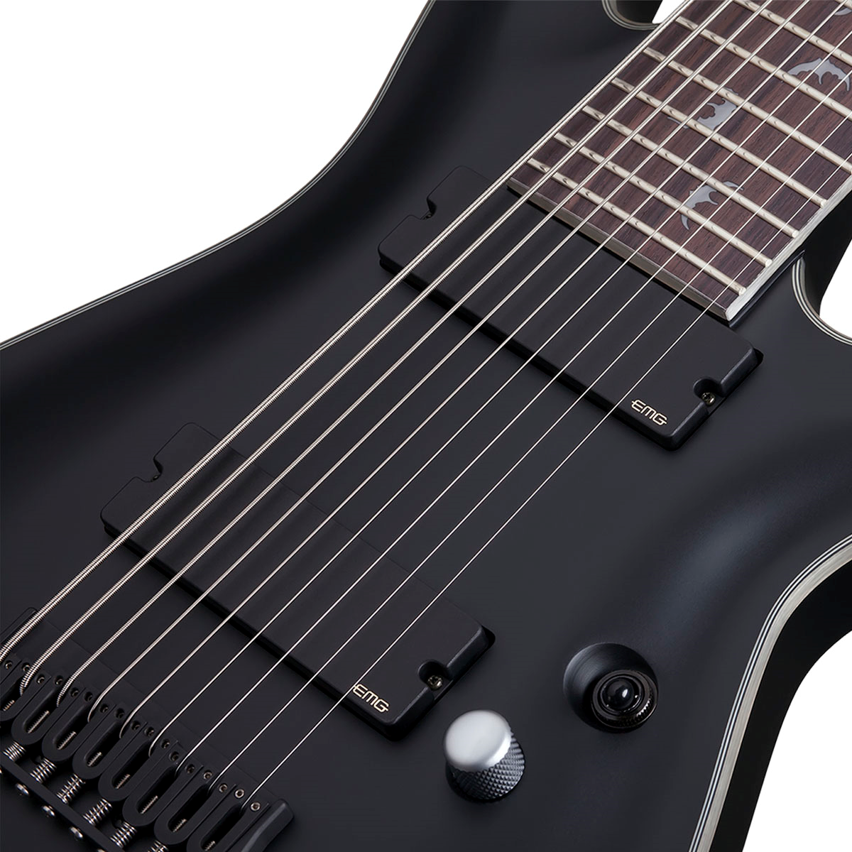 Foto 6 pulgar | Guitarra Eléctrica Schecter Damien Platinum 9 Cuerdas Sbk