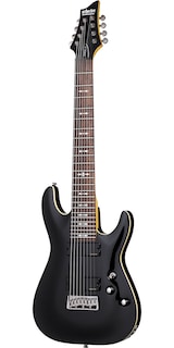 Foto 1 | Guitarra Eléctrica Schecter Omen-8 Sólida 8 Cuerdas Blk