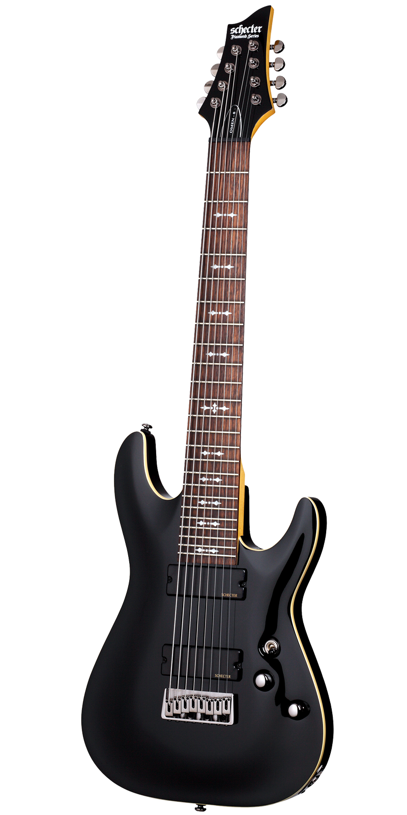 Foto 2 | Guitarra Eléctrica Schecter Omen-8 Sólida 8 Cuerdas Blk