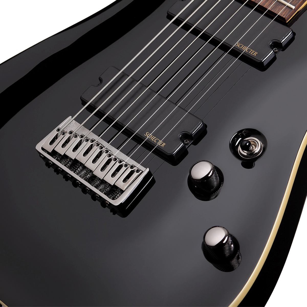 Foto 4 | Guitarra Eléctrica Schecter Omen-8 Sólida 8 Cuerdas Blk