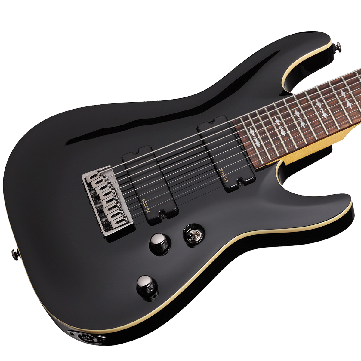 Foto 5 | Guitarra Eléctrica Schecter Omen-8 Sólida 8 Cuerdas Blk