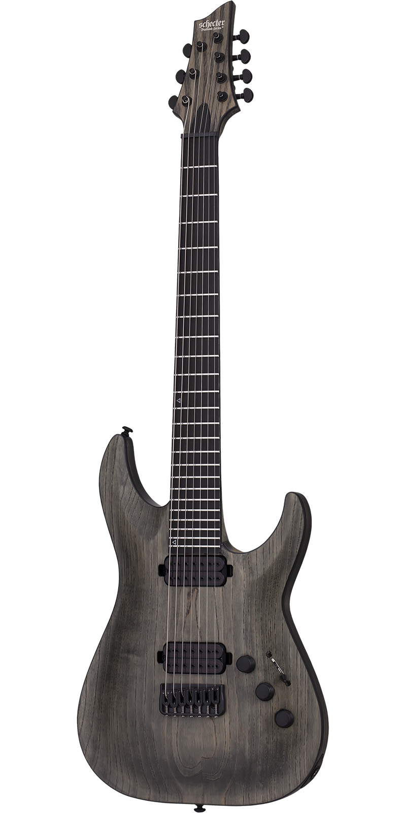 Guitarra Eléctrica Schecter Guitar Research C7 Apocalypse Gris 7 Cuerdas