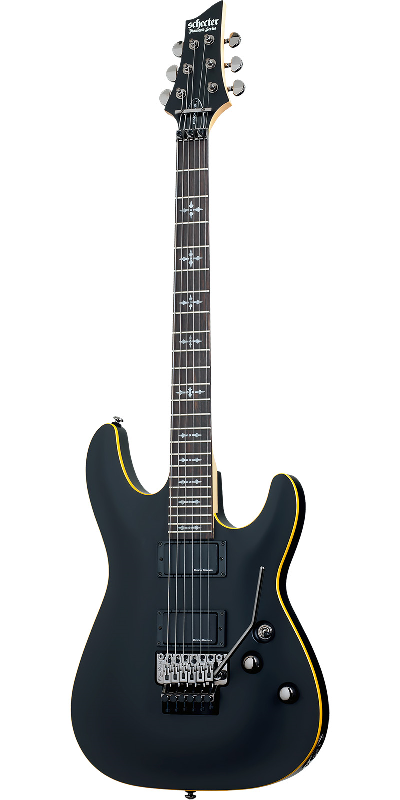 Foto 2 pulgar | Guitarra Eléctrica Sólida Schecter Demon-6 Fr Abs Negra