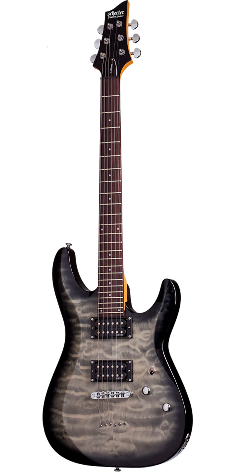 Guitarra Eléctrica Schecter Guitar Research C6plus Gris