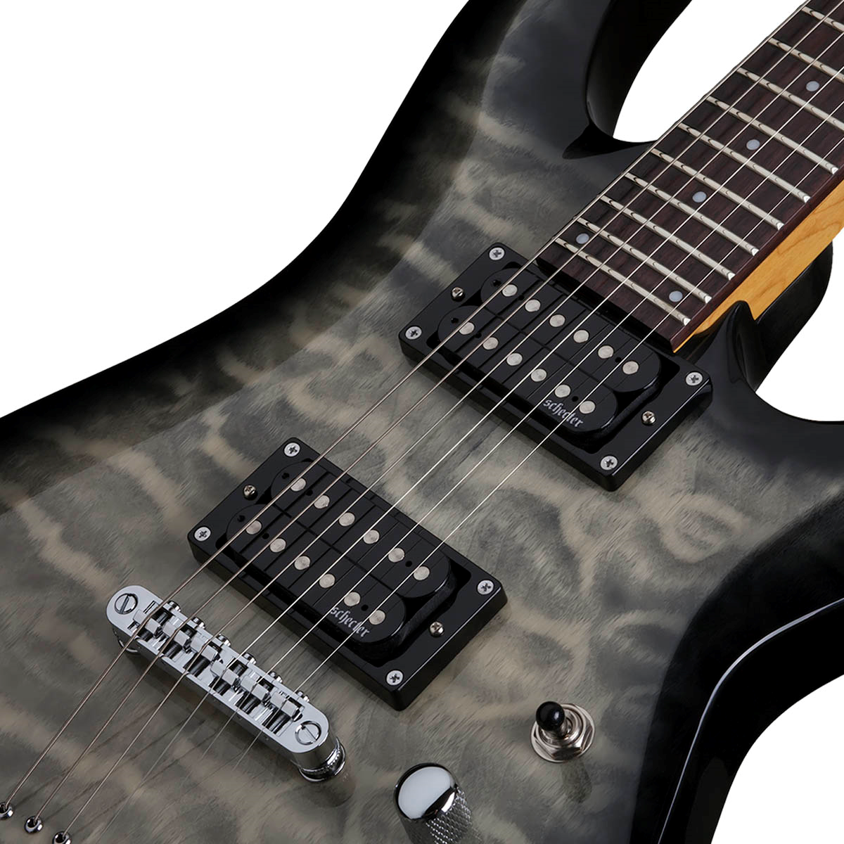 Foto 4 | Guitarra Eléctrica Schecter Guitar Research C6plus Gris