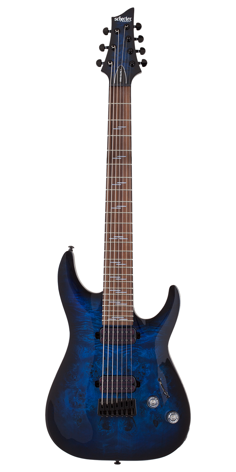 Foto 2 pulgar | Guitarra Eléctrica Sólida 7 Cuerdas Schecter Omen Elite-7 Sub