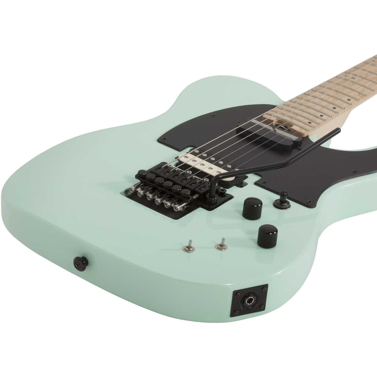 Foto 4 pulgar | Guitarra Eléctrica Sólida Schecter SVSS PT-FR-S FG Verde