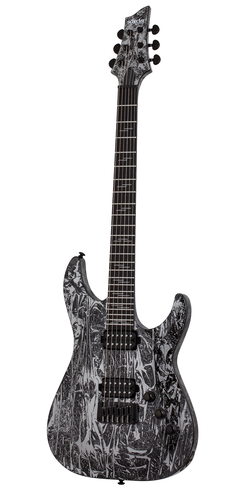 Guitarra Eléctrica Sólida Schecter C-1 Silver Mountain