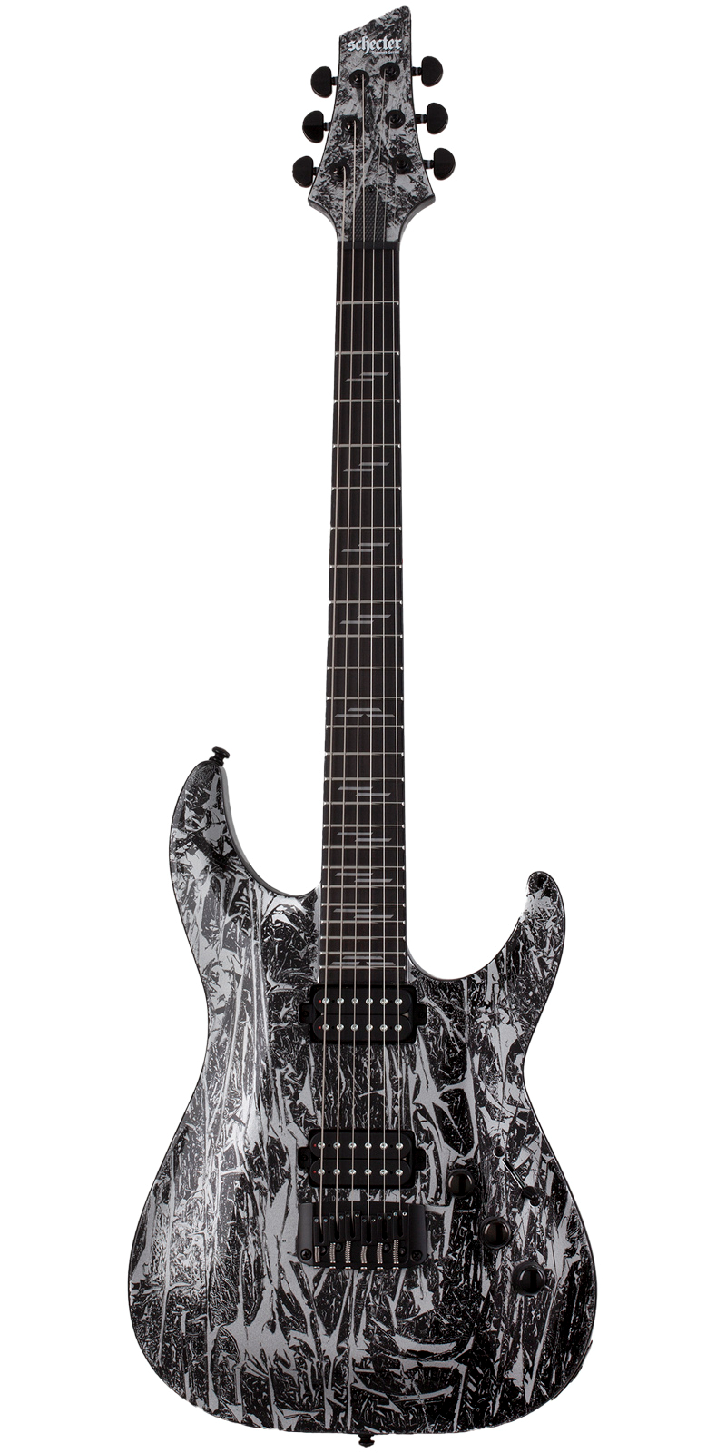 Foto 2 | Guitarra Eléctrica Sólida Schecter C-1 Silver Mountain