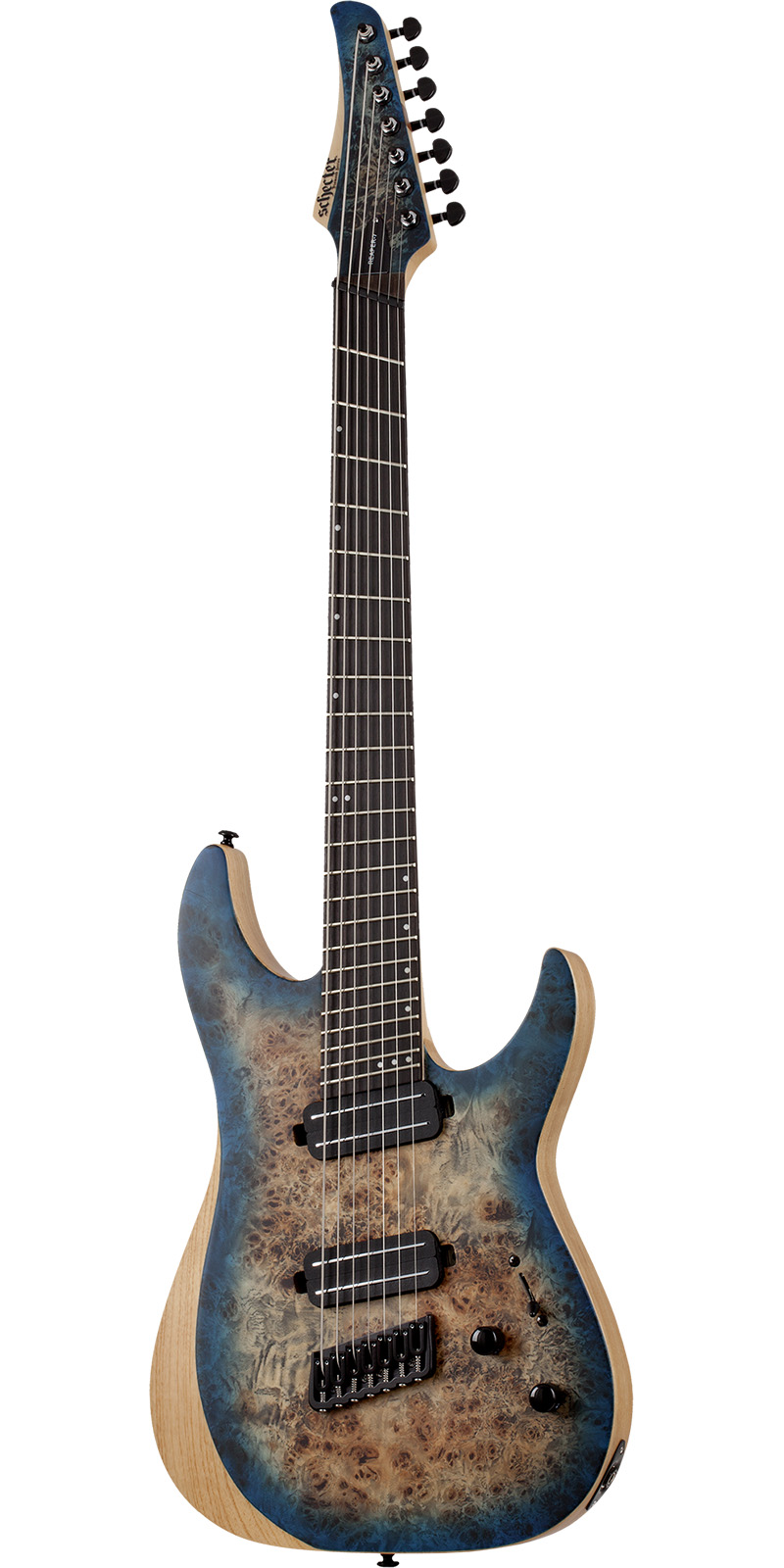 Guitarra Eléctrica Sólida 7 Cuerdas Schecter Reaper-7 Ms Syb